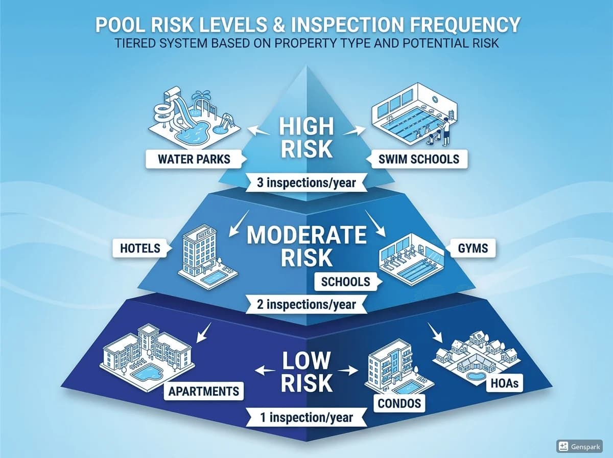 Pool risk classification pyramid