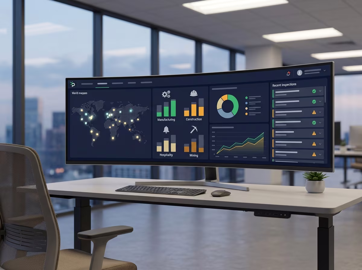SafetyCulture enterprise inspection platform dashboard