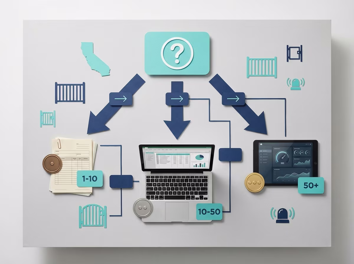 Decision framework for choosing compliance tracking method